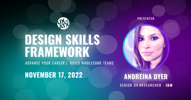 Design Skills Framework: Skills to advance your career and build wholesome teams