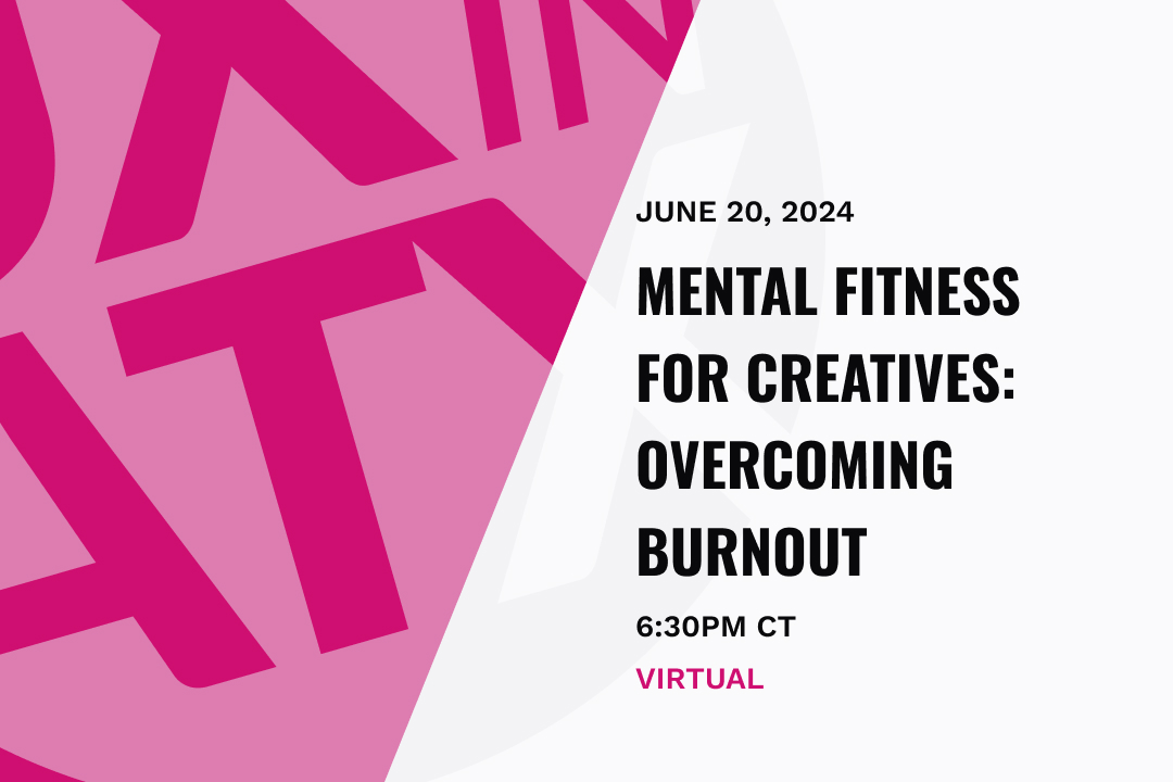 title says Mental Fitness for Creatives