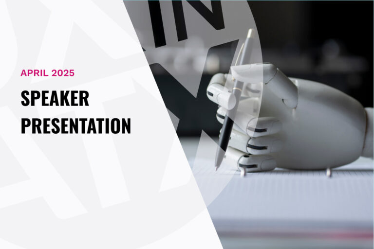 website banner for speaker presentation